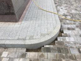 Радиальные бордюры из Санарского гранта , фото Купить Радиальные бордюры из Санарского гранта в Астрахани