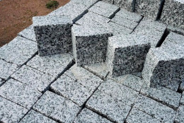 Брусчатка 100x100 из Санарского гранита , фото Купить Брусчатка 100x100 из Санарского гранита в Астрахани